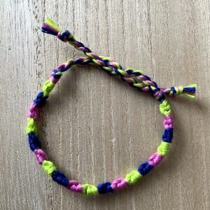 Fiorenza Bracelet anklet trendy comfortable tie embroidery thread woven gift